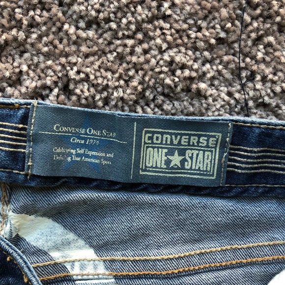 Converse One Star Jeans Size 4 - Picture 3 of 6